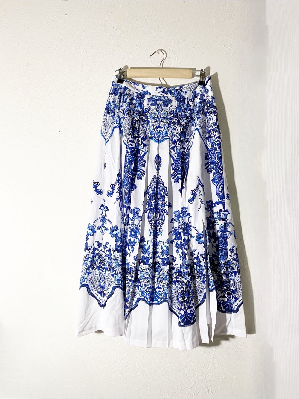 Soft Surroundings Pleated Midi Skirt